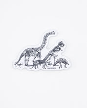 Dinosaur Commute Sticker Cognitive Surplus