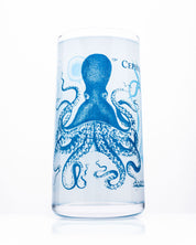 A Vintage Science Drinking Glassware Set of 7 with an octopus on it by Cognitive Surplus.
