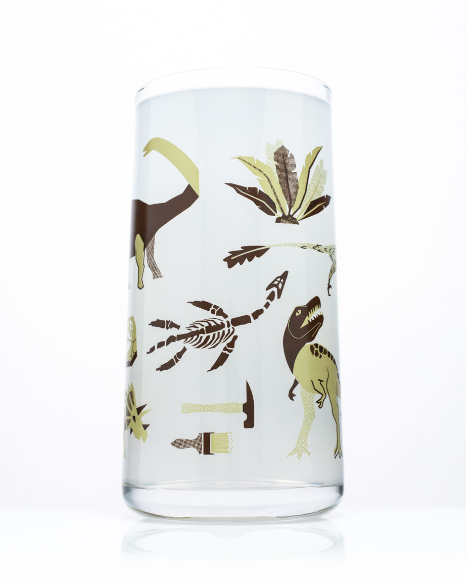 Retro Science Drinking Glassware Set of 8