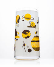Retro Science Drinking Glassware Set of 8
