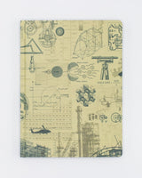 Engineering Plate 2 Hardcover Notebook - Dot Grid