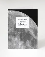 Love You to the Moon Card