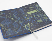Genetics & DNA A5 Hardcover - Tech Blue Cognitive Surplus