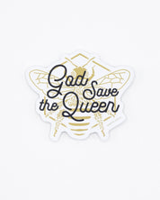 God Save the Queen (Bee) Sticker Cognitive Surplus