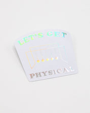Let's Get Physical Sticker Cognitive Surplus