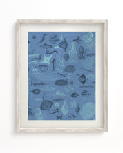 Marine Biology Museum Print Cognitive Surplus