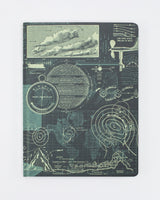 Meteorology Hardcover Notebook - Lined/Grid
