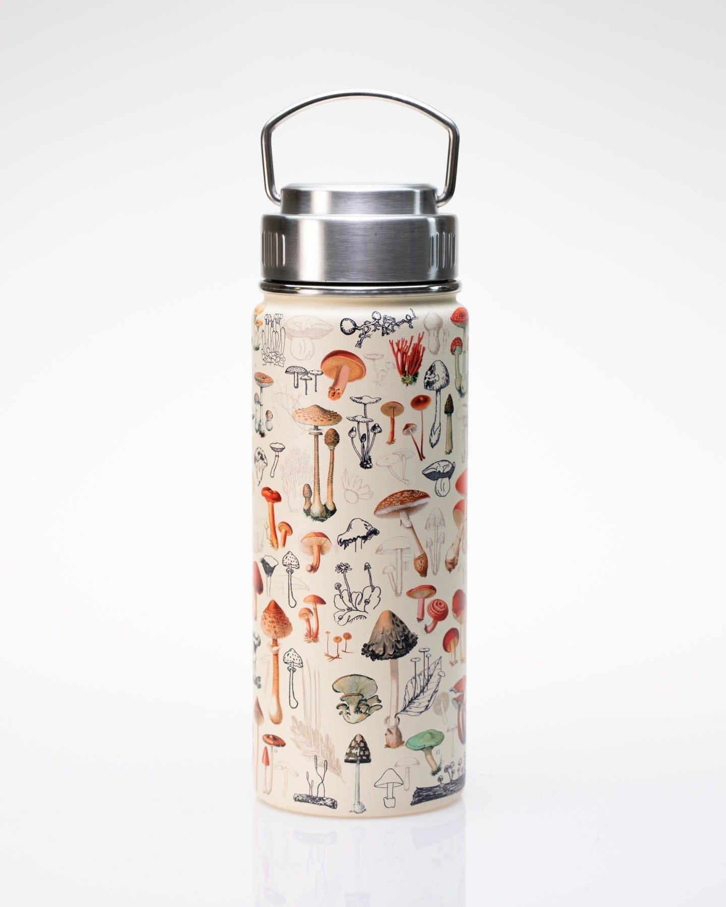 Mushrooms 18 oz Steel Bottle Cognitive Surplus