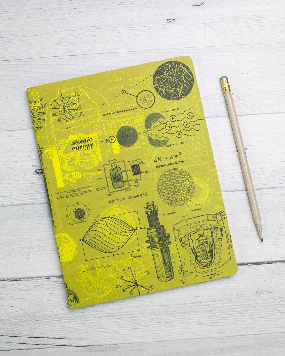 Nuclear Physics Softcover - Dot Grid Cognitive Surplus