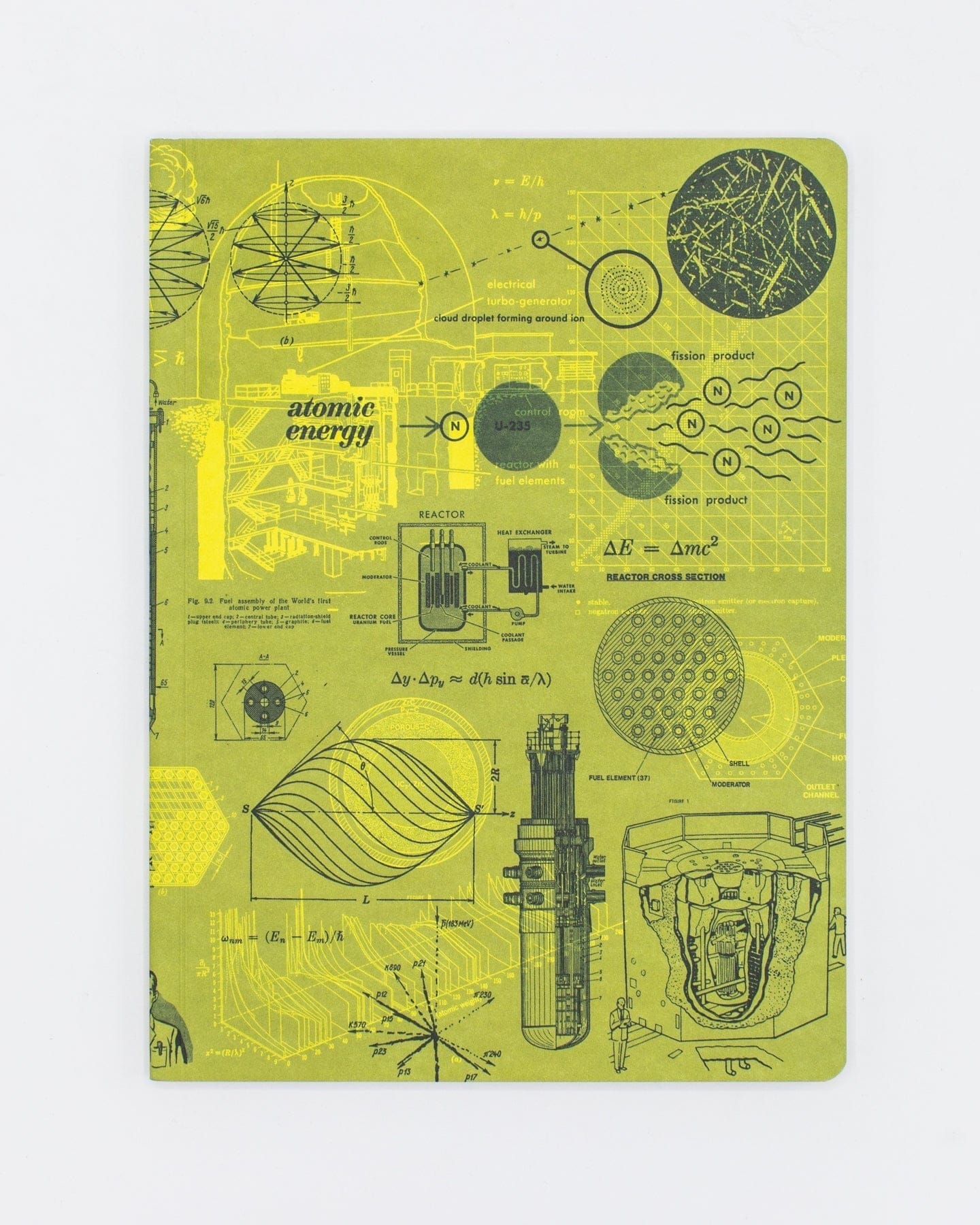 Nuclear Physics Softcover - Dot Grid Cognitive Surplus