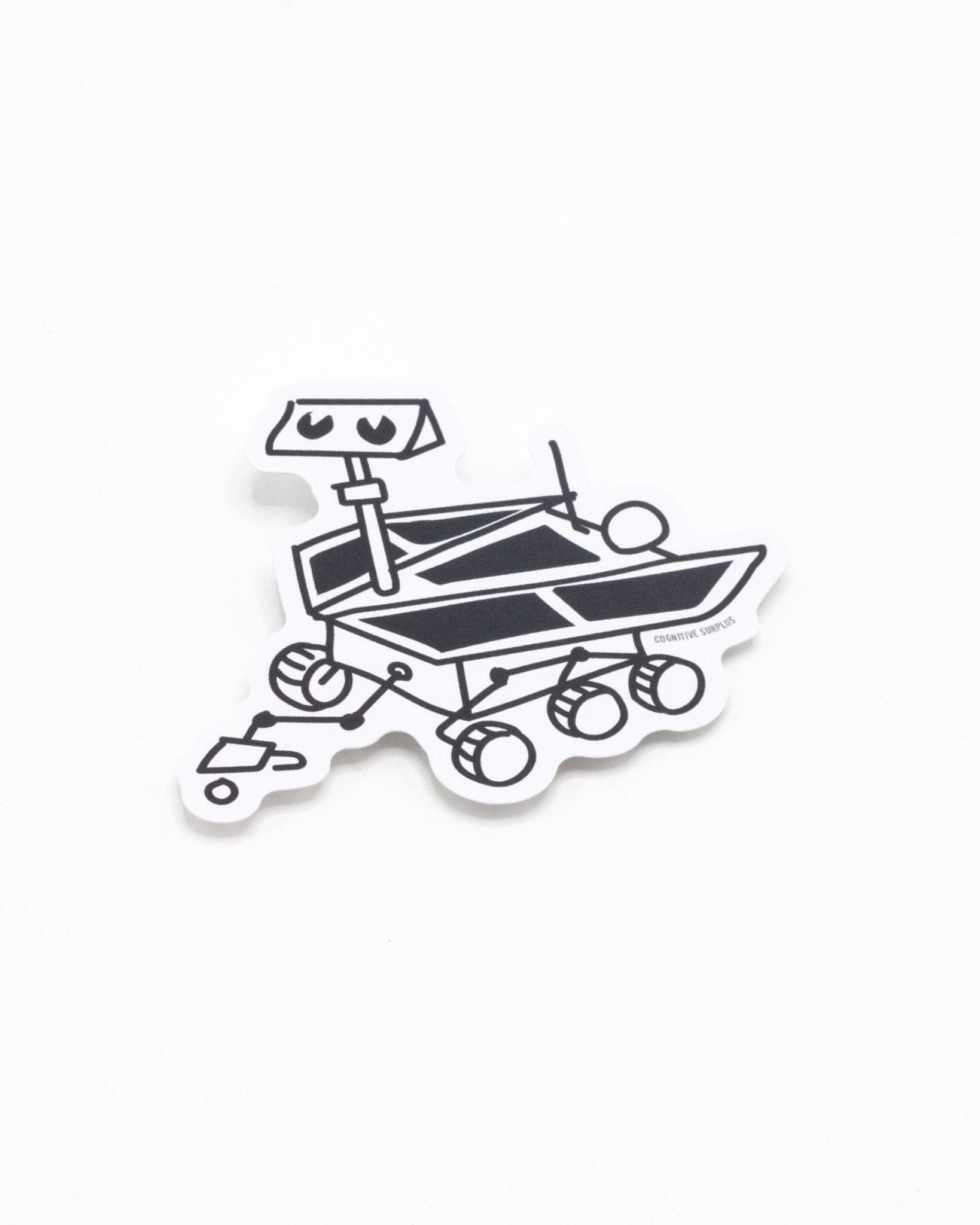 Opportunity Mars Rover Doodle Sticker Cognitive Surplus