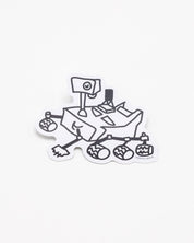 Perseverence Mars Rover Doodle Sticker Cognitive Surplus