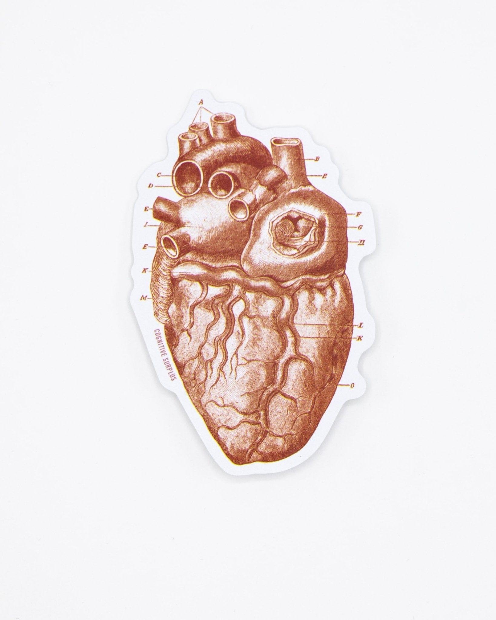 Red Heart Sticker Cognitive Surplus