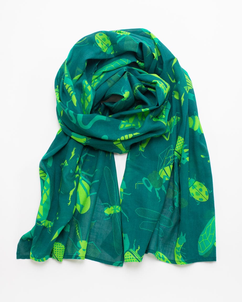 Retro Insects Scarf Cognitive Surplus