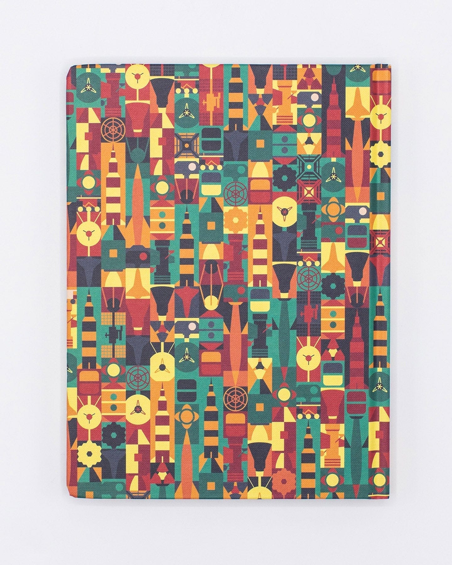 Retro Rockets Hardcover - Dot Grid Cognitive Surplus