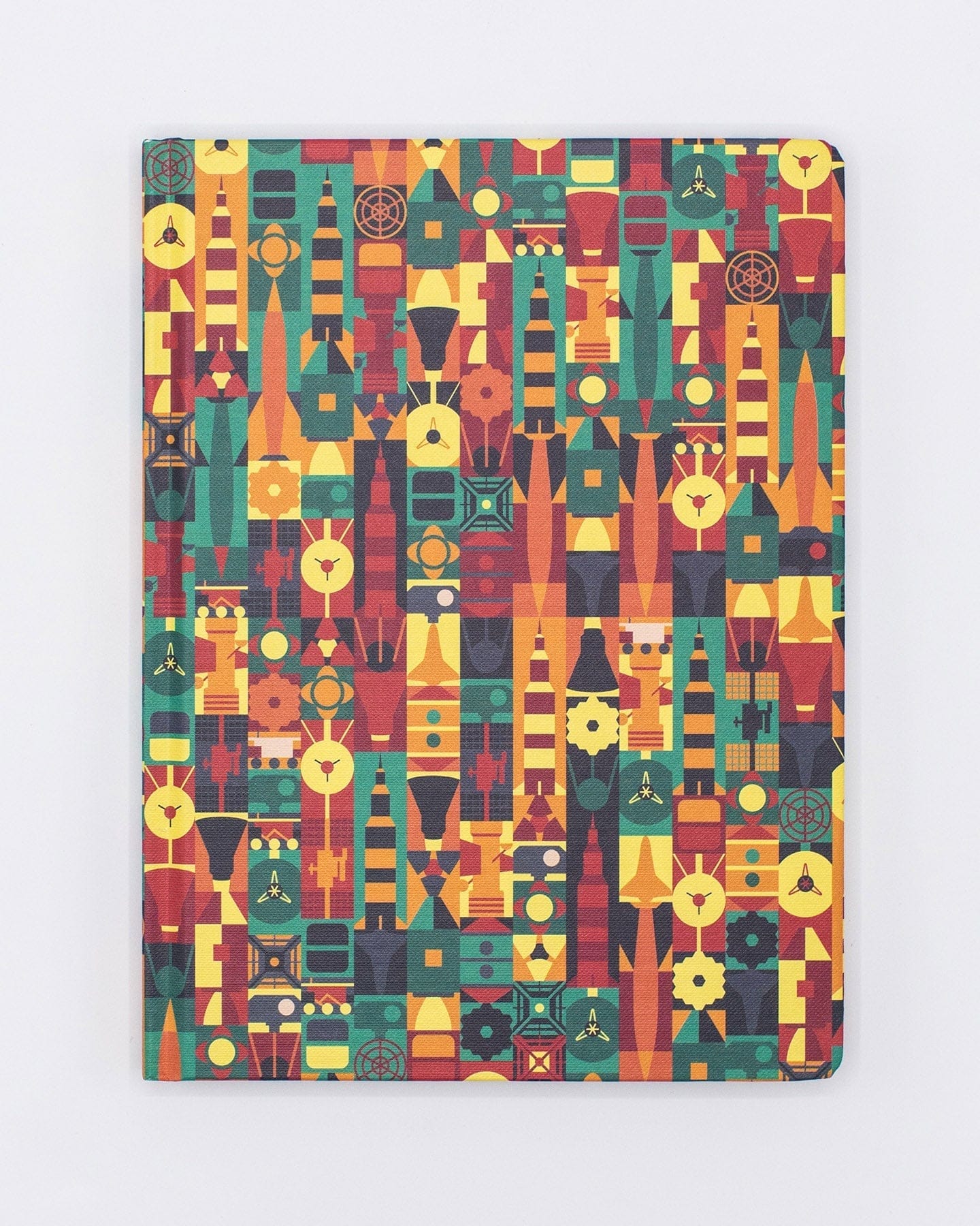 Retro Rockets Hardcover - Dot Grid Cognitive Surplus