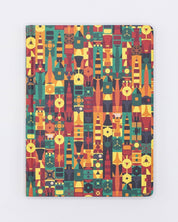 Retro Rockets Hardcover - Dot Grid Cognitive Surplus