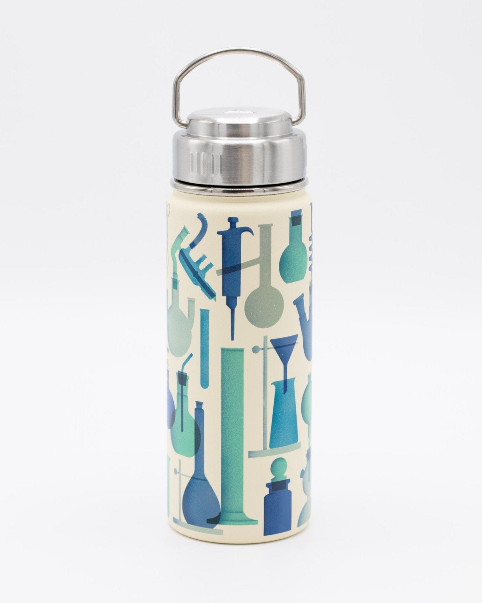 Retro Science Lab 18 oz Steel Bottle Cognitive Surplus