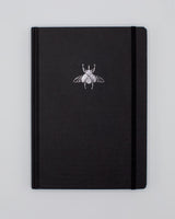 Scarab Beetle Insect A5 Hardcover Notebook - Dotted Lines