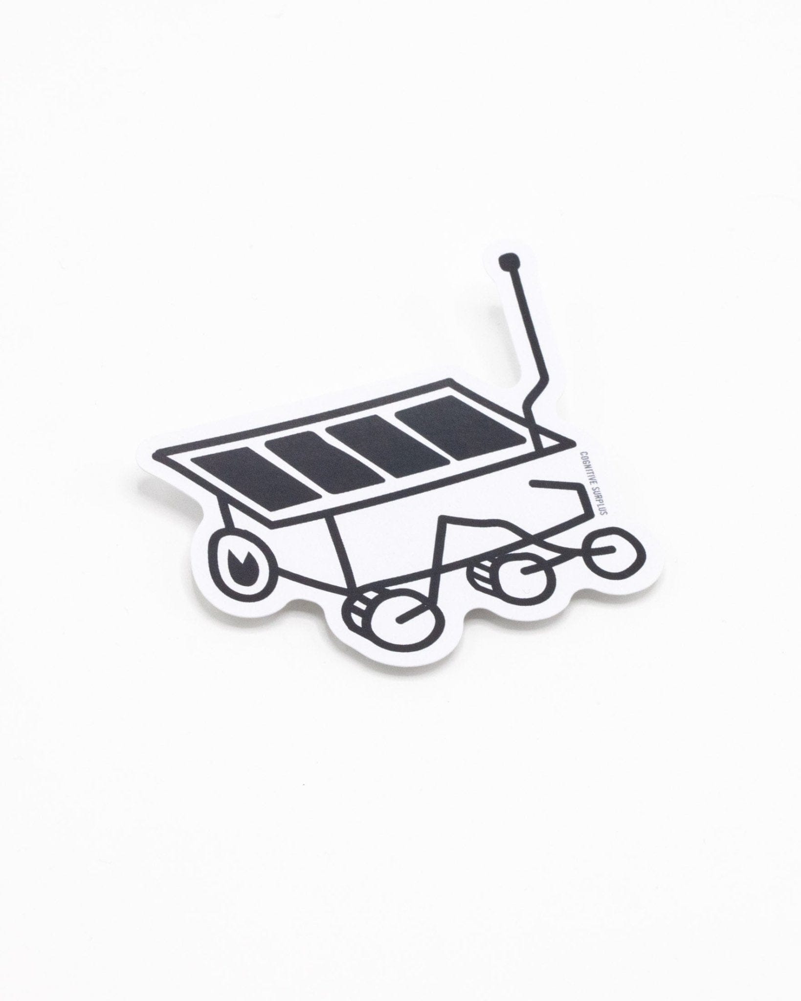 Sojourner Mars Rover Doodle Sticker Cognitive Surplus