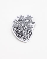 Typographic Heart Sticker