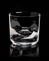 SECONDS: Mountain Peaks of the World Whiskey Glass