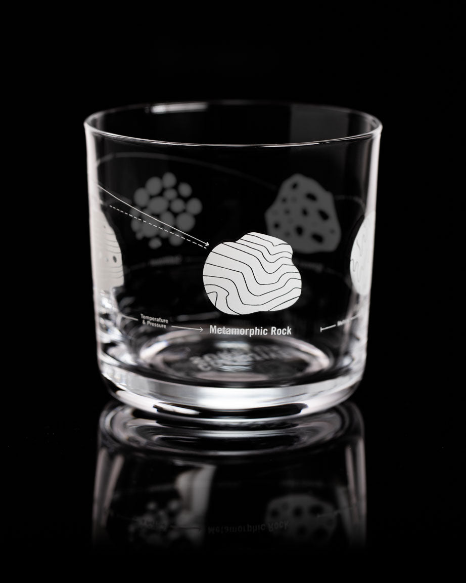 SECONDS: Rock Cycle Whiskey Glass