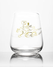 SECONDS: Mars Rover Perseverence Wine Glass
